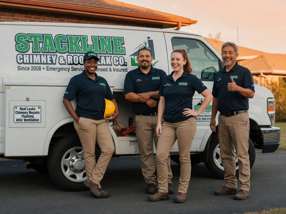 Chimney flashing repair company in Gillsville, GA